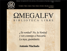 Tablet Screenshot of omegalfa.es